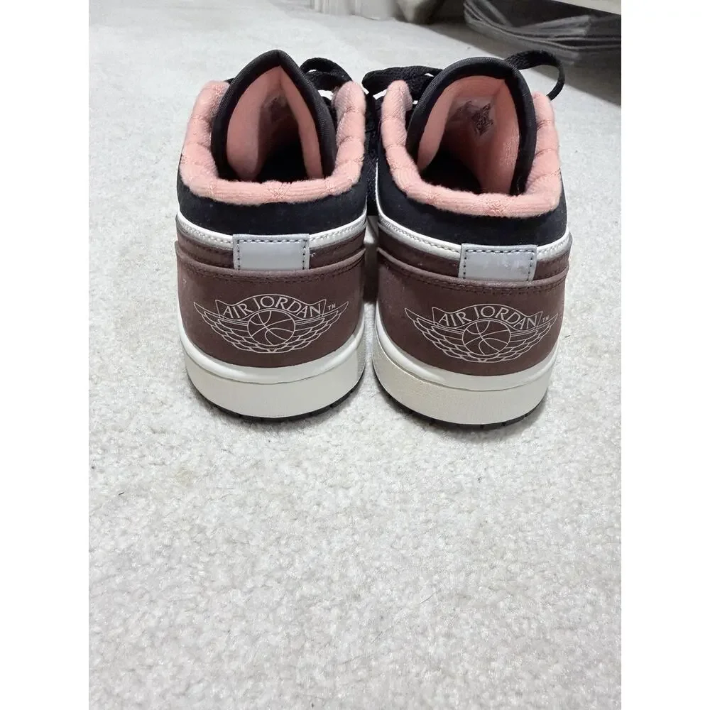 Nike Air Jordan 1 Low SE Mocha DC6991-200 Men’s Size US8 Brown/Pink/White
